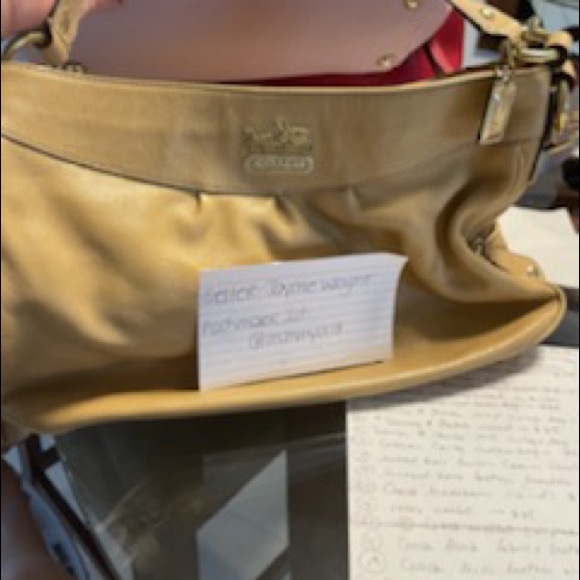 Coach Handbags - Coach Madison Leather Shoulder Bag